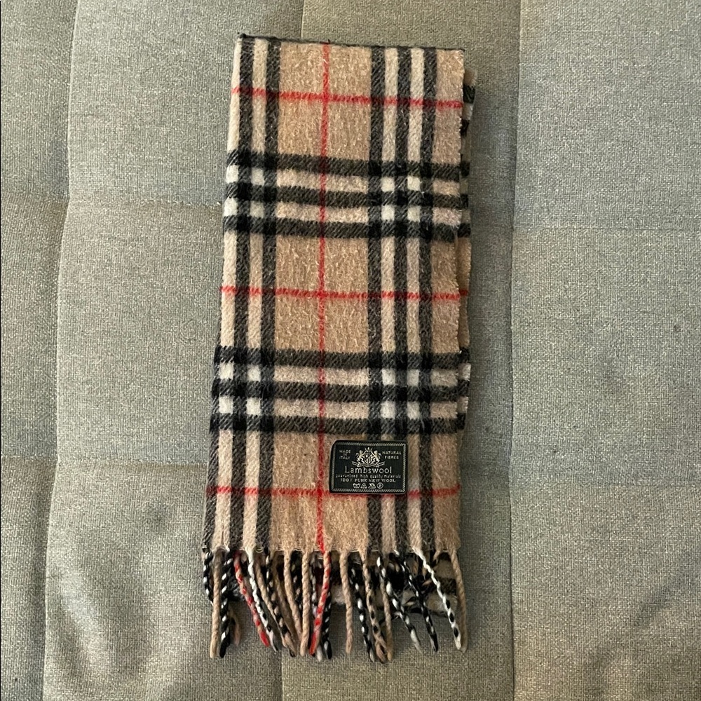 Lambswool Scarf Made in Italy Pure Wool